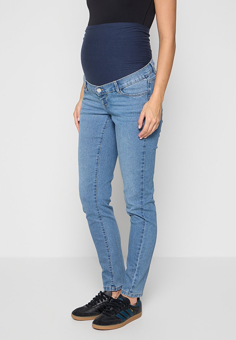 Vero Moda Maternity Jeans Skinny Fit blauw denim/bluedenim