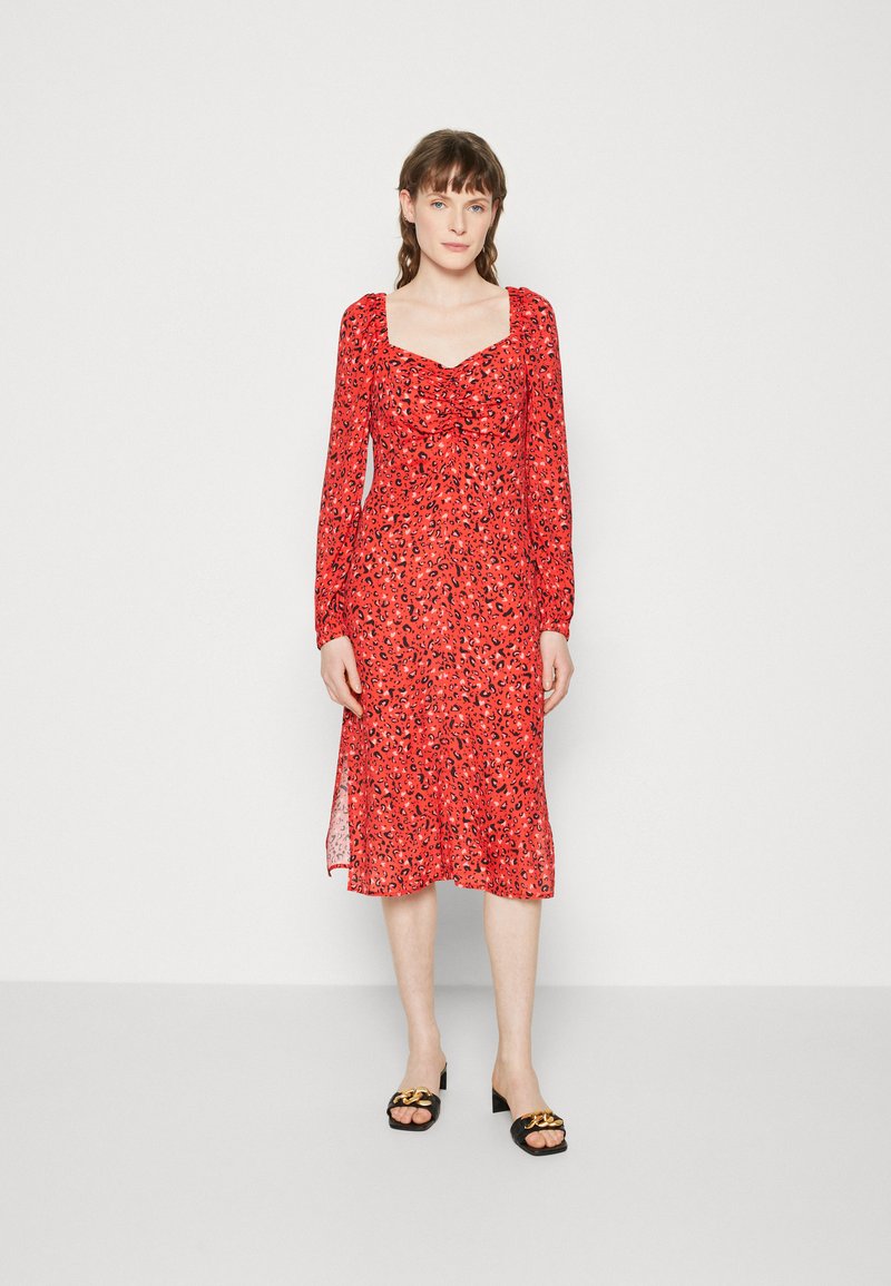 Replay DRESS Day dress red/pink/black/lightblue denim Zalando.ie