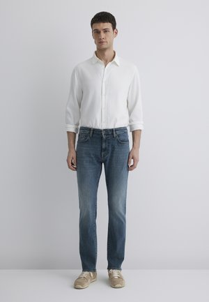 MARCUS - Slim fit jeans - shaded indigo vintage comfort