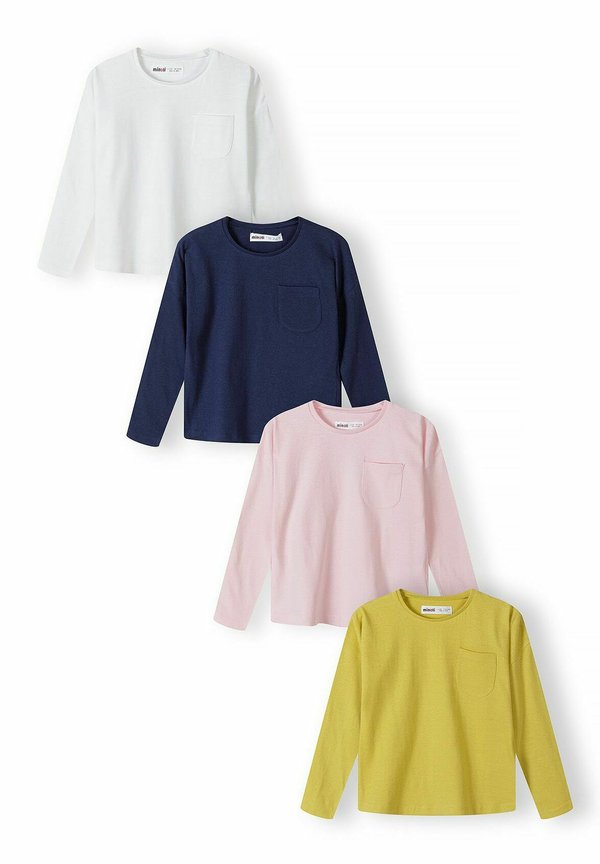 4 PACK FRONT POCKET - Langarmshirt