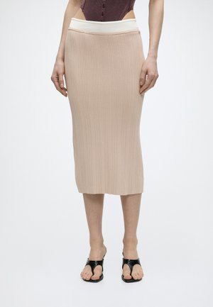 Diesel ZINIA - Blyantskjørt - nude pink