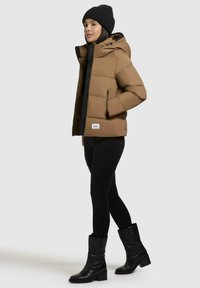 khujo LIEV - Chaqueta de invierno - dark beach beige