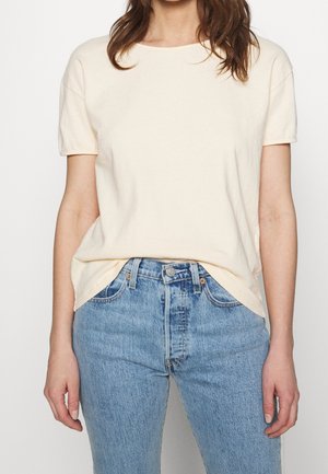 Jednoduché tričko - taupe