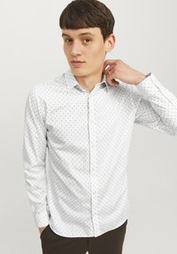 Jack & Jones JJJOE PRINT SHIRT - Svečana košulja - white/ditsy
