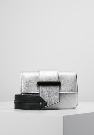 Sac bandoulière - silver-coloured