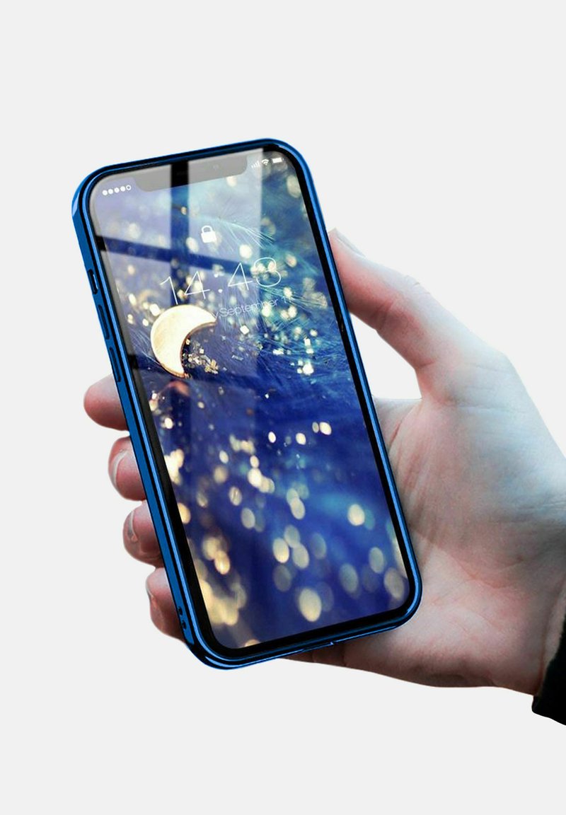 Arrivly CRYSTAL CLEAR CASE FOR IPHONE 13 Mobilcover blue/blå