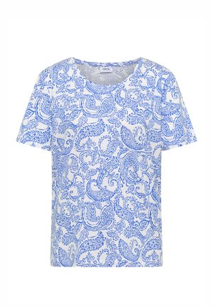 Cecil, T-SHIRT MIT RUNDHALS UND MUSTER - Printtipaita - vanilla white