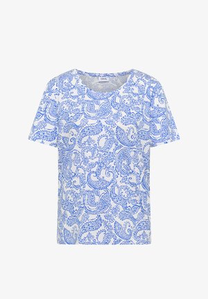 Cecil, T-SHIRT MIT RUNDHALS UND MUSTER - Triko s potiskem - vanilla white