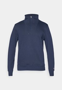 ICONS TONAL HALF ZIP SMALL LOGO - Sportska majica - navy