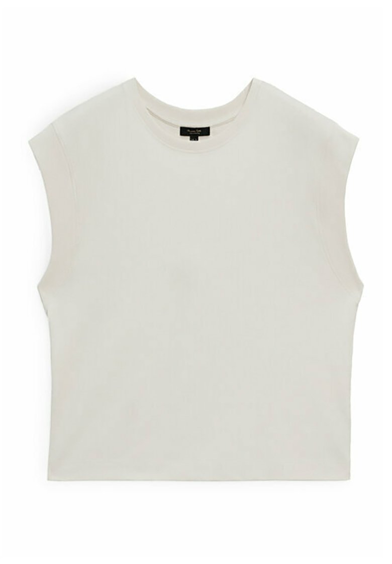 Massimo Dutti SLEEVELESS Top beige Zalando.de