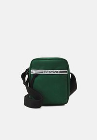 Lacoste NEOCROC SEASONAL UNISEX - Borsa a tracolla - vert/noir/blanc