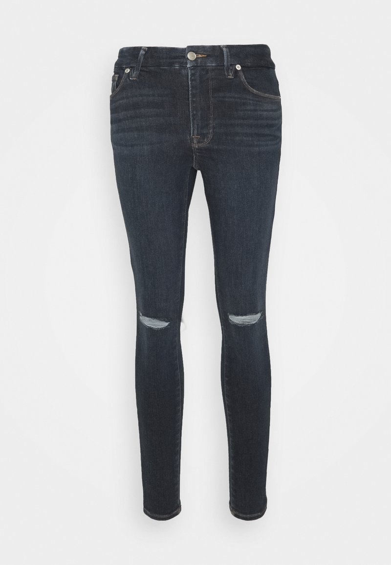 Good American Jeans Skinny Fit donkerblauw