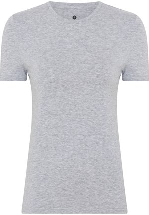 SHORT SLEEVE SLIM FIT  - T-shirts basic - grey