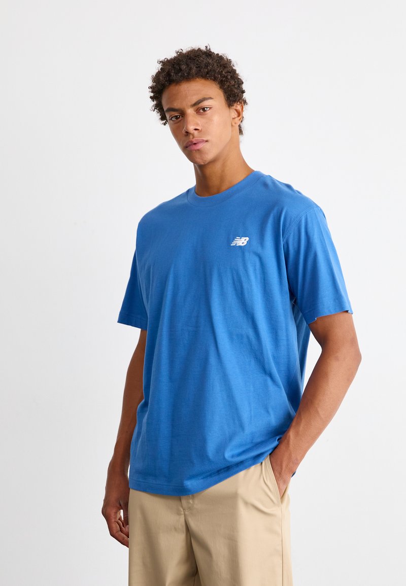 New Balance ESSENTIALS - T-shirt basic - blue agate