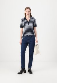Tommy Hilfiger T-Shirt print - dark night navy/ ecru
