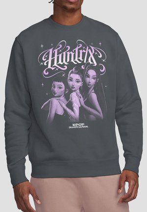 NETFLIX, KPOP DEMON HUNTERS HUNTRIX GOTHIC GRADIENT - Sweatshirt - anthracite