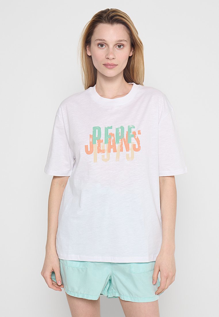 Pepe Jeans T-shirt print wit