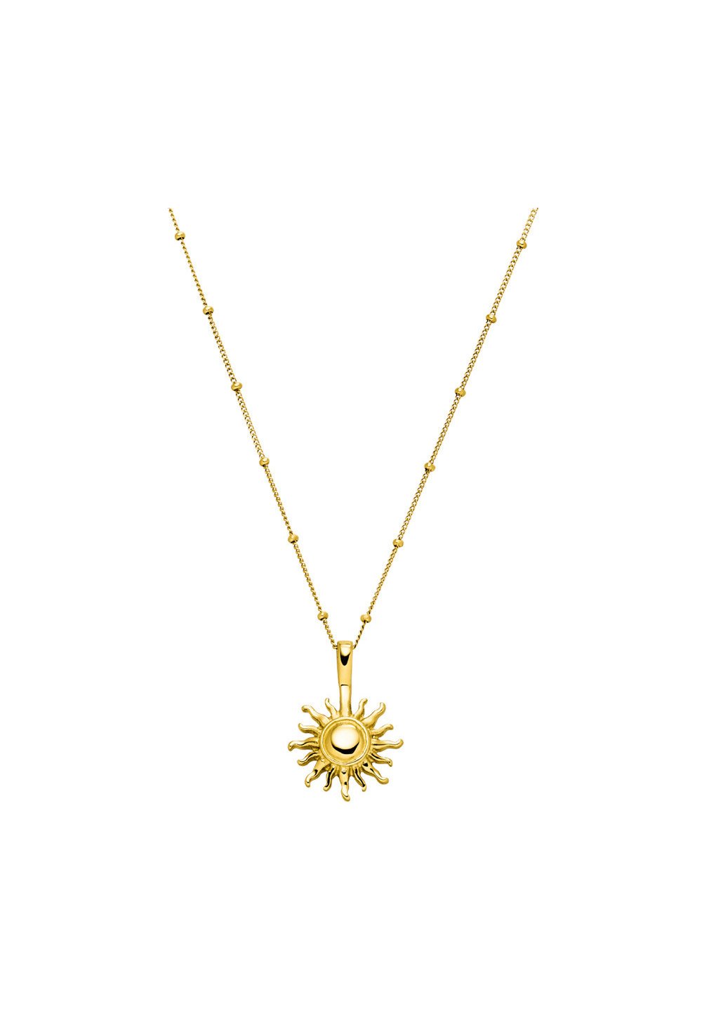 PURELEI SUN - Necklace - gold/gold 