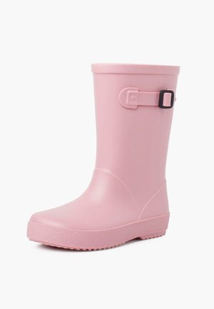 Pisamonas BOTAS AGUA SPLASH HEBILLA COLORES EMPOLVADOS - Stivali di gomma - rosa