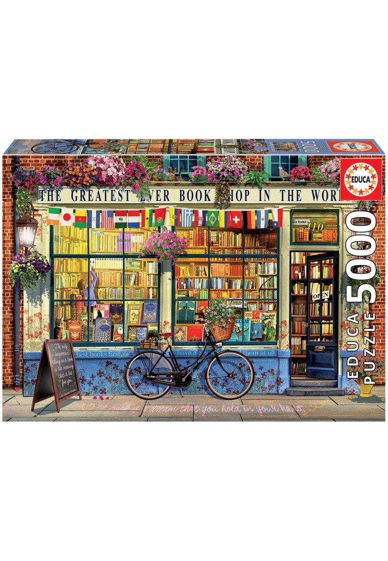 Educa DE BESTE BOEKHANDEL TER WERELD 5000 - Puzle - multi coloured