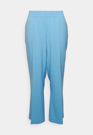 Vero Moda Curve VMSADIASUI WIDE SOLID PANT  - Pantaloni - little boy blue