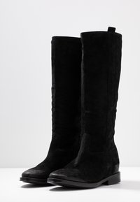CAFèNOIR Botas de cuña - black