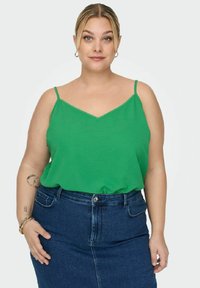 ONLY Carmakoma CURVY - Débardeur - kelly green