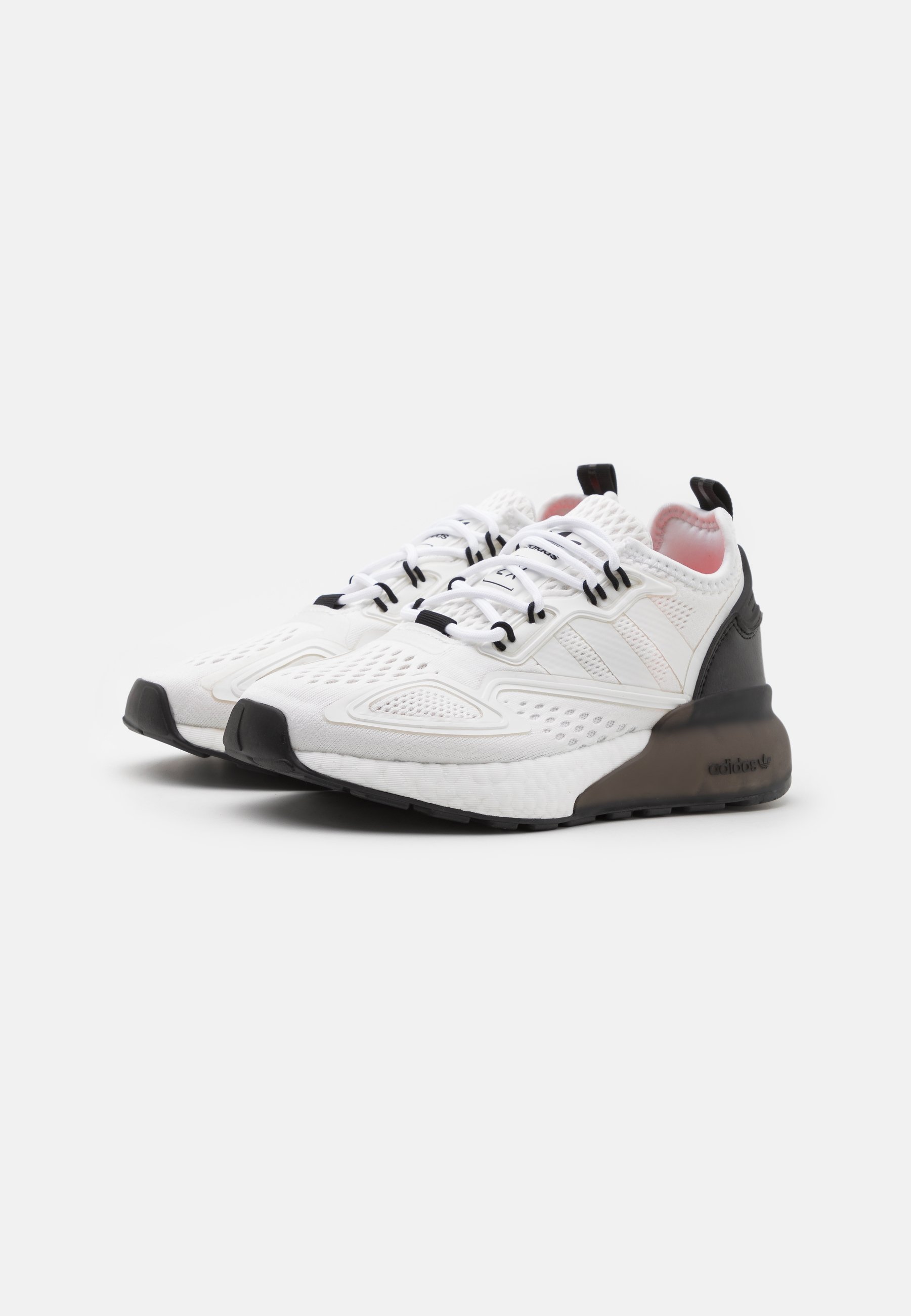 adidas Originals ZX 2K BOOST UNISEX - Trainers - footwear white/core  black/white - Zalando.co.uk
