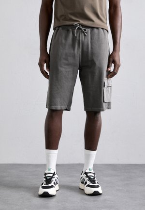 BERMUDA - Pantalon de survêtement - mouse grey