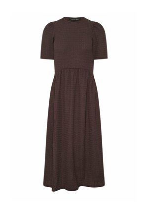 Pixie Girl, PETITE MIDI DRESSES - Day dress - chocolate