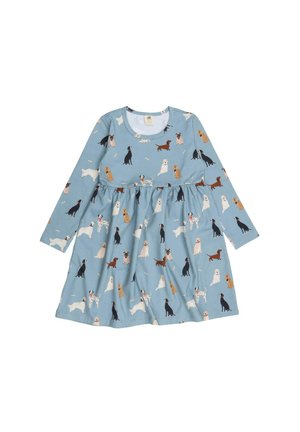VARIOUS DOGS - Jerseykleid - blau