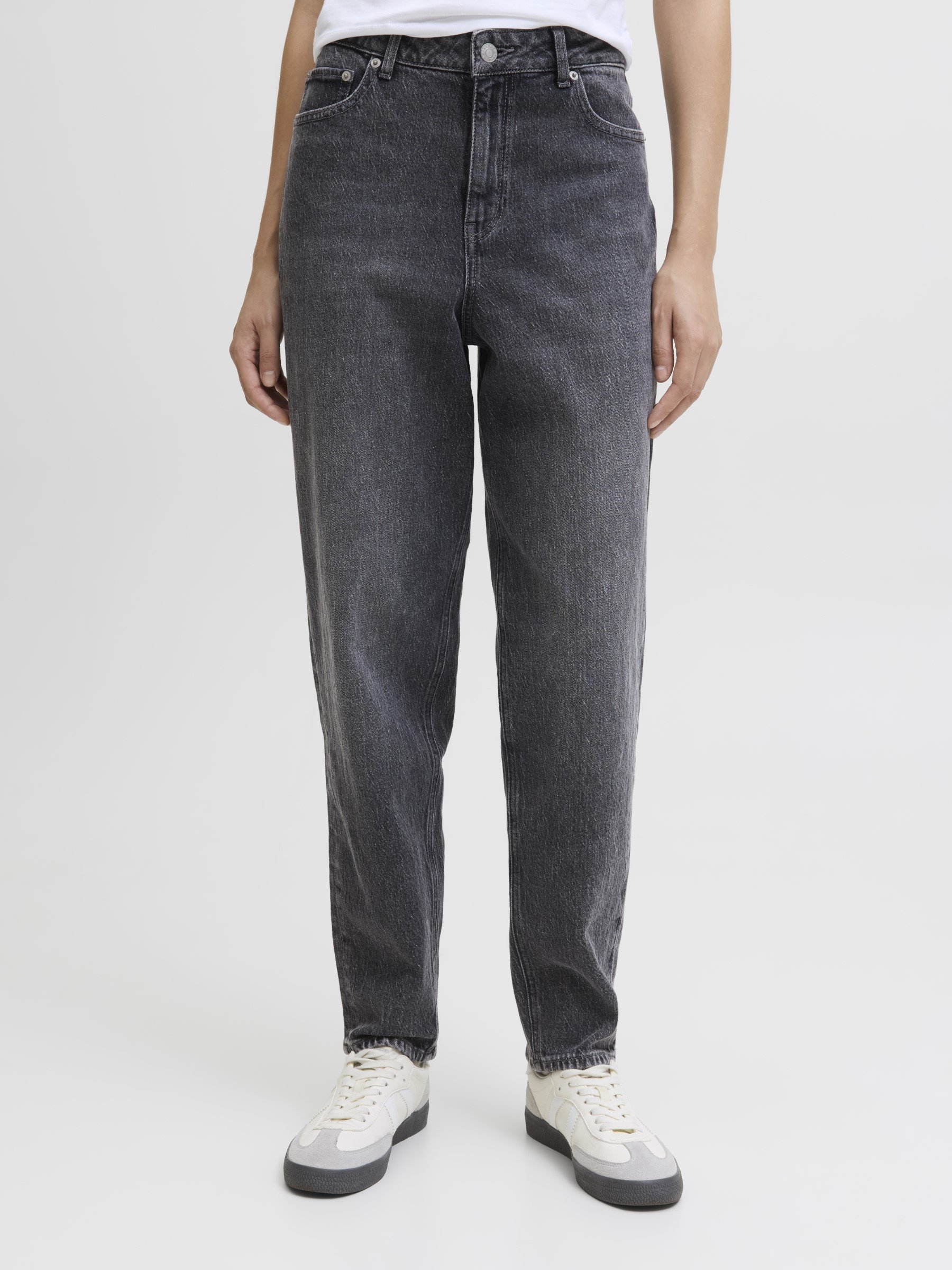 mom JJXX Mom fit JXLISBON HW C4144 JEANS DNM NOOS - Mom jeans - grey