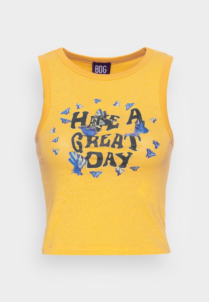 BDG Urban Outfitters Top mosterdgeel BDG Urban Outfitters Top mosterdgeel
