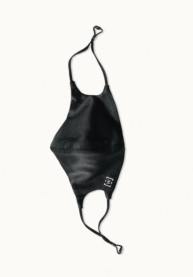 LUXURY SILK MASK UNISEX - Masque en tissu - black
