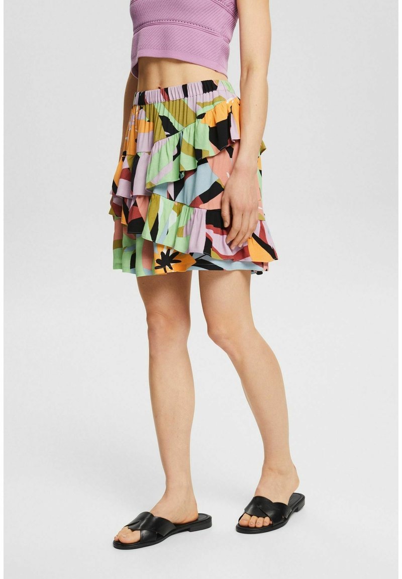 edc by Esprit A-snit nederdel - multi-coloured