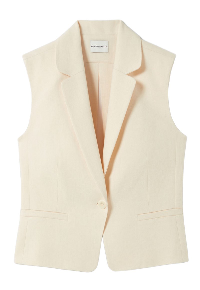 CLAUDIE PIERLOT Bodywarmer nude