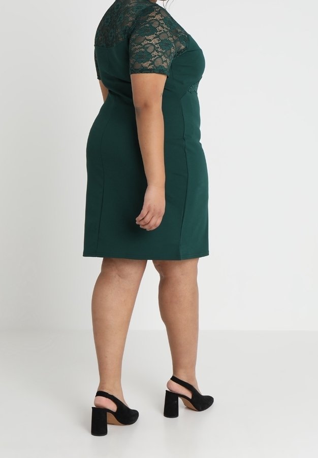 Dorothy Perkins Curve Shift dress - green - (Pre-owned) - Zalando.ie