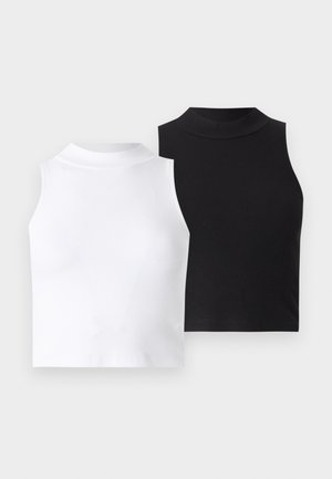 Even&Odd 2 PACK - Topper - black/white