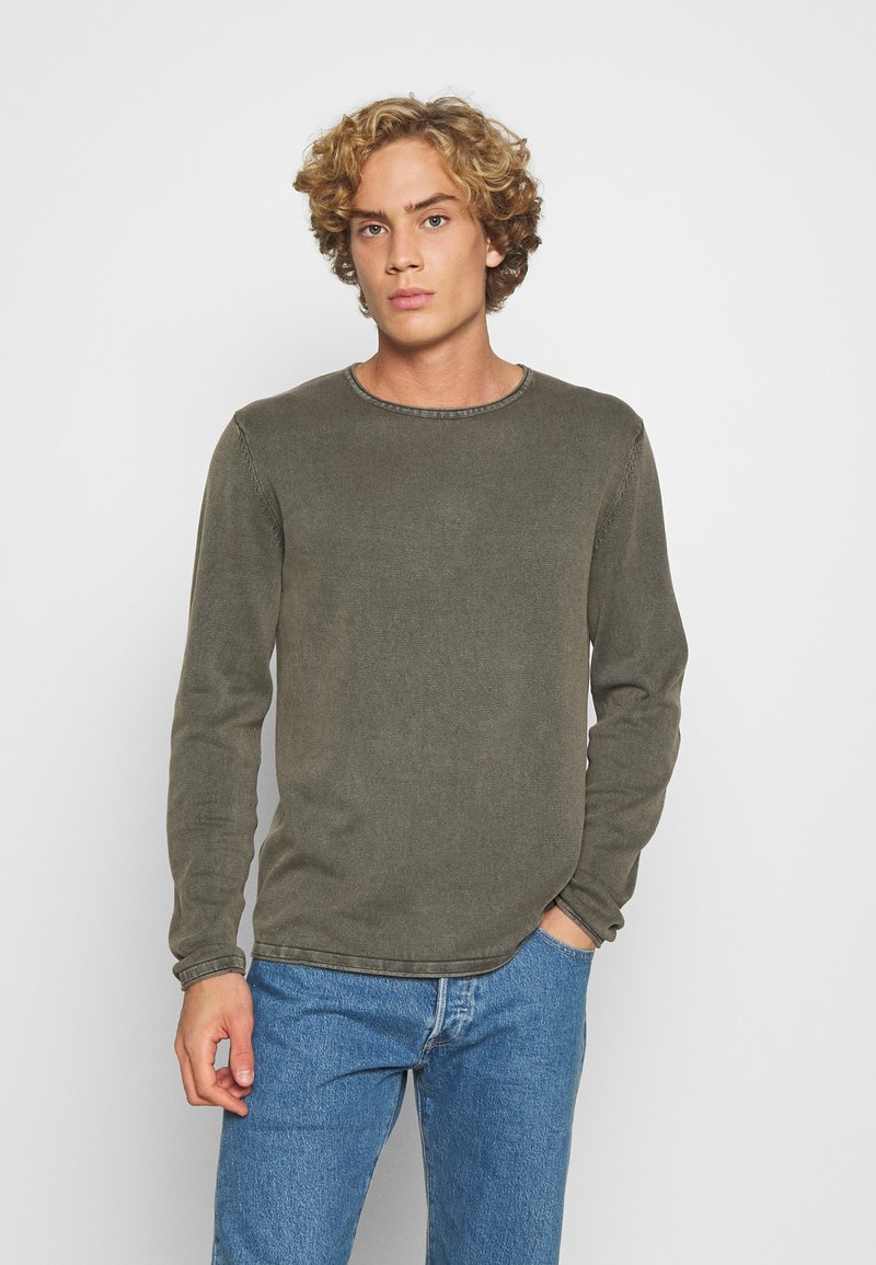 jack & jones jjehill knit crew neck noos