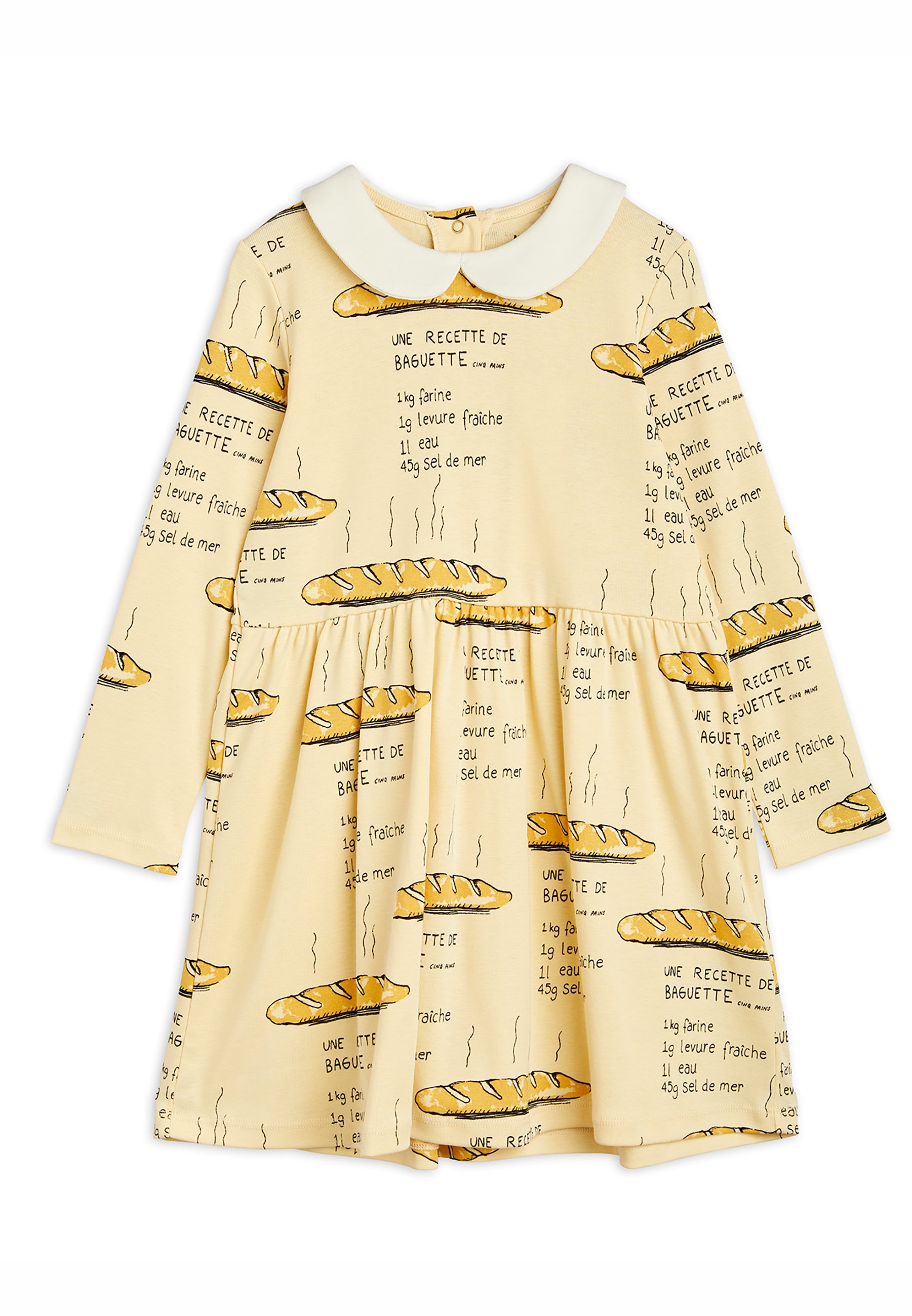Benuti Solid Dress Light Yellow main image 1