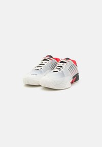K-SWISS HYPERCOURT EXPRESS 2 HB - Zapatillas de tenis para tierra batida - white/limo red