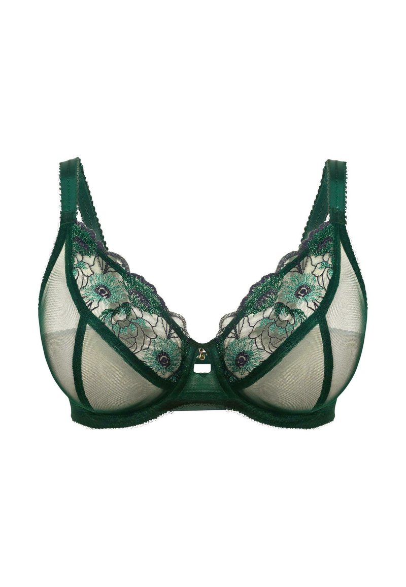 Freya LOVELAND - Sujetador con aros - deep emerald/verde oscuro ...