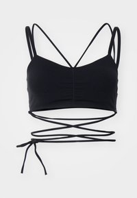 WRAP BRA - Brassières de sport à maintien léger - black