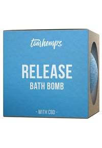 Tom Hemp's CBD BATH BOMB - Bath Soak and Bubble Bath - release
