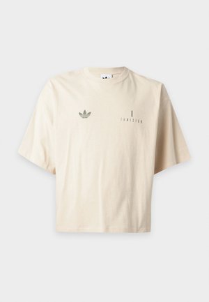 adidas Originals, IAMISIGO GRAPHIC OVERSIZED TEE - T-shirt imprimé - warm vanilla