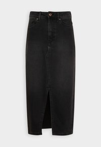 VMVERI CALF - Pencil skirt - black