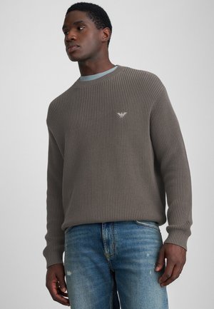 PULLOVER - Pullover - major brown