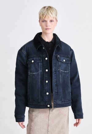 IZZIE  PADDED  - Denimová bunda - denim dark
