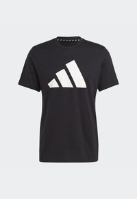 adidas Performance ESSENTIALS FEELREADY - Sports T-shirts - black/white
