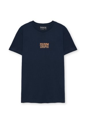INSIDE, Camiseta estampada - azul